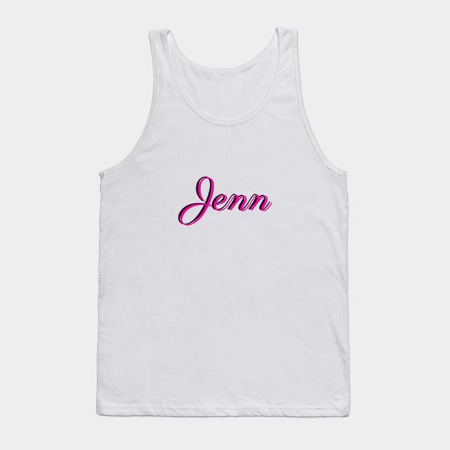 Jenn for Jennifer Tank Top by Shineyarts
